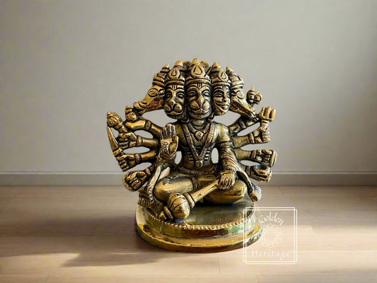Panchmukhi Hanuman, Maruthi - The Golden Heritage #