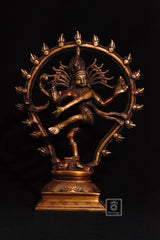 Brass Nataraja Statue Gift Home Décor 9