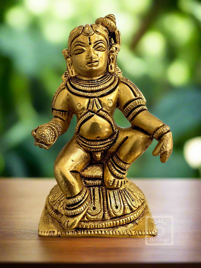 Laddu Gopal Krishna idol, Balkrishna Murti - The Golden Heritage #